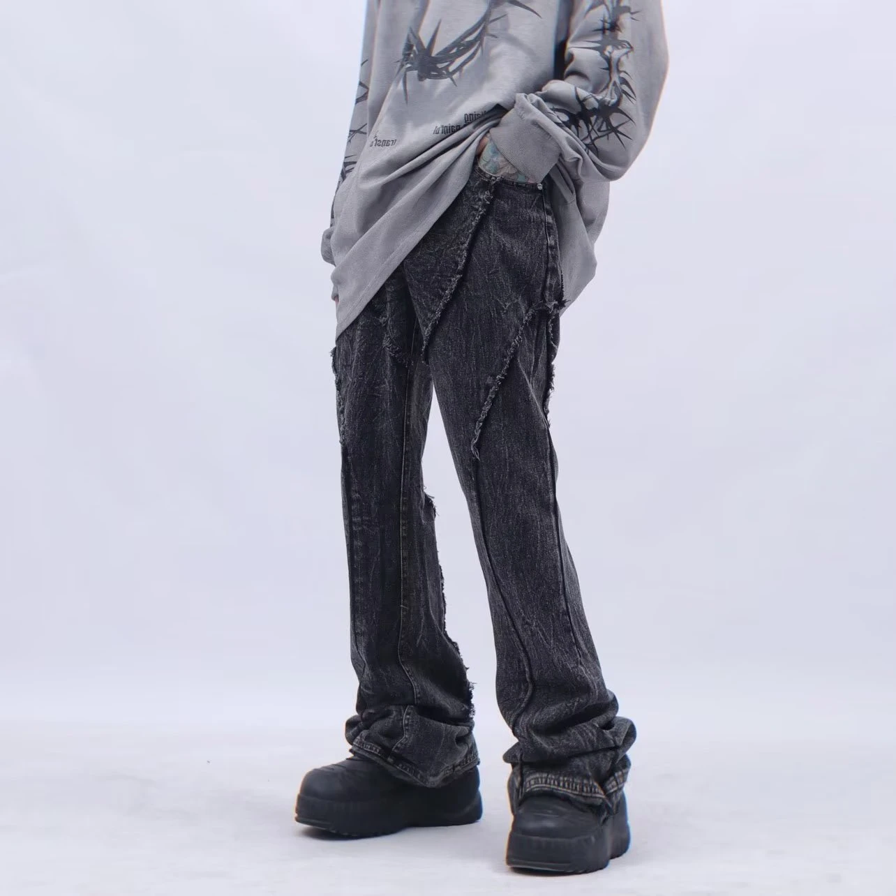 American Retro High Street Jeans Fashion Denim Men Clothing HIP HOP Streetwear Straight Full Length Trousers y2k Men's Pants
American Retro High Street Jeans Fashion Denim Men Clothing HIP HOP Streetwear Straight Full Length Trousers y2k Men's Pants