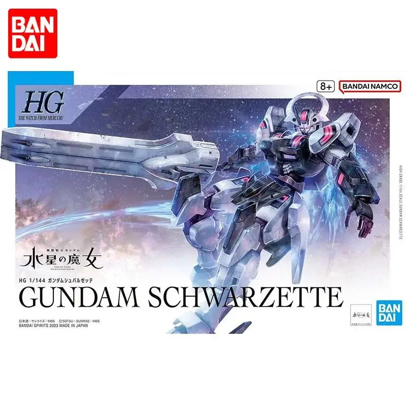 

Bandai 1/144 HG Gundam Schwarzette (Mobile Suit Gundam: The Witch from Mercury) High Grade Kits Science-Fiction Action Figure