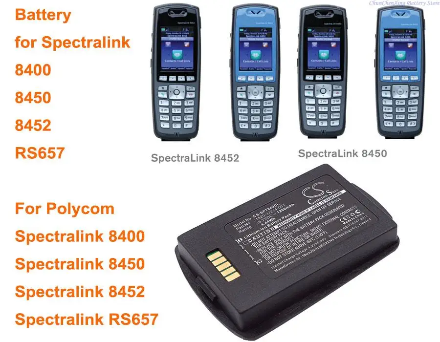 Аккумулятор Cameron Sino на 1200 мАч для Polycom/specalink 8400, specalink 8450, specalink 8452, specalink RS657
Аккумулятор Cameron Sino на 1200 мАч для Polycom/specalink 8400, specalink 8450, specalink 8452, specalink RS657