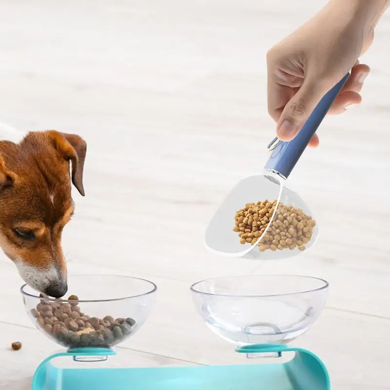 

Cat Food Scooper Portable Measuring Scoop For Dog Food Multifunctional Cat Food Scooper Comfortable Handle Food Scoop pet supply