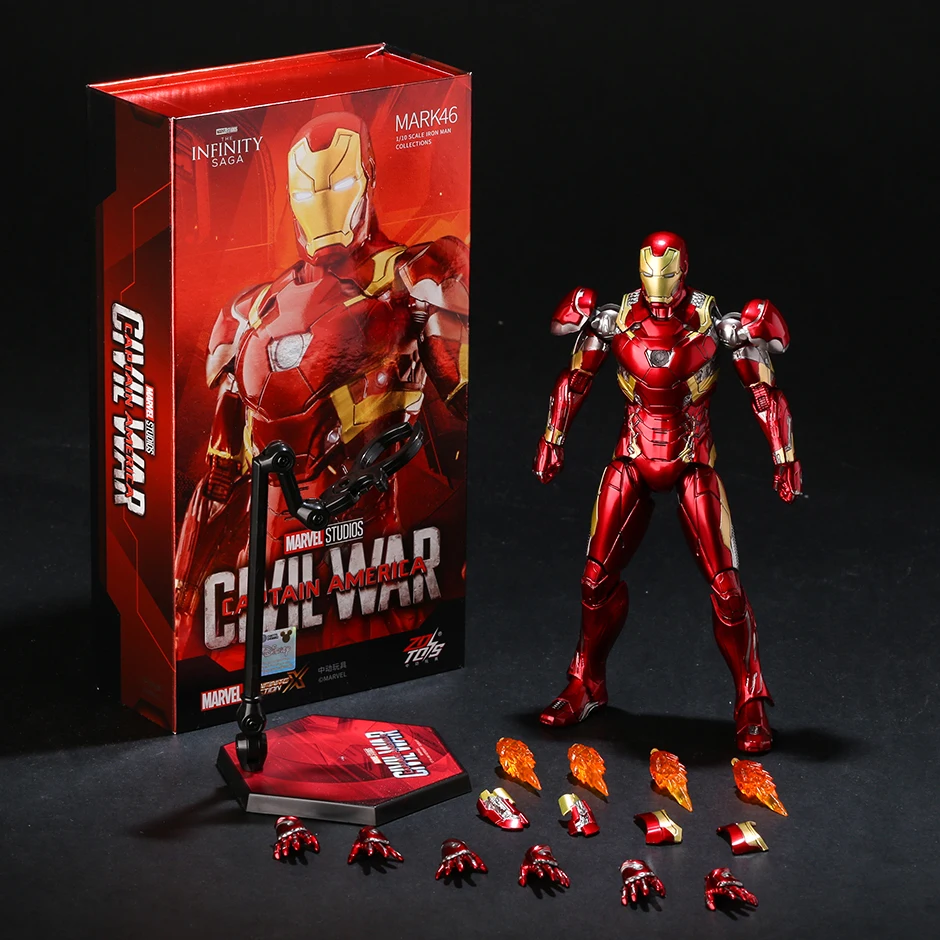 ZD Toys Iron Man MARK XLVI MK46 Model Accessories Toy Gift Action Figure Hobbies
ZD Toys Iron Man MARK XLVI MK46 Model Accessories Toy Gift Action Figure Hobbies