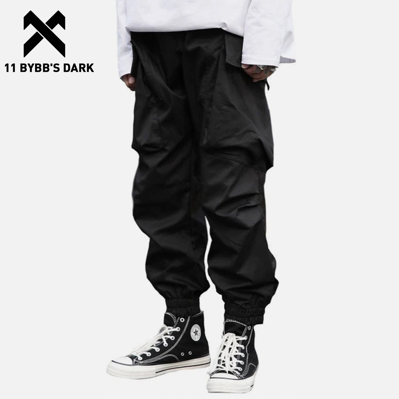 11 BYBB'S DARK Multiple Pockets Folds Cargo Pants 2023 Black Tactical Pants Spring Autumn Outdoor Streetwear Men Women Joggers 
11 BYBB'S DARK Multiple Pockets Folds Cargo Pants 2023 Black Tactical Pants Spring Autumn Outdoor Streetwear Men Women Joggers