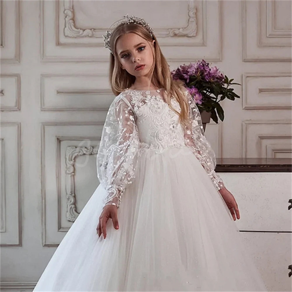 Butterfly Flower Girl Dresses Applique First Communion Party Prom Princess Gown Bridesmaid Wedding with Train Formal Girl Dress
Butterfly Flower Girl Dresses Applique First Communion Party Prom Princess Gown Bridesmaid Wedding with Train Formal Girl Dress