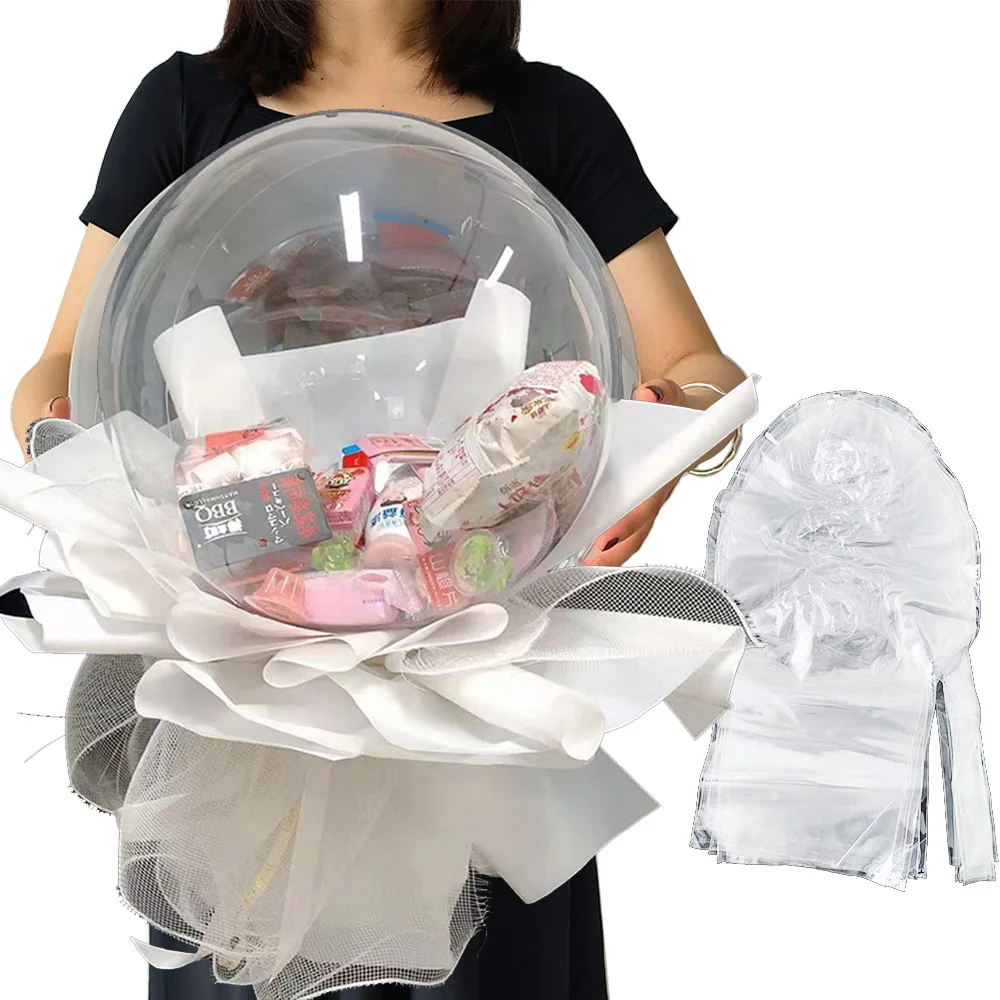 30'' Large Clear Balloons 20cm Wide Neck Bobo Balloon Pre-Stretched Transparent BoBo Bubble Balloon Wedding Birthday Party Decor
30'' Large Clear Balloons 20cm Wide Neck Bobo Balloon Pre-Stretched Transparent BoBo Bubble Balloon Wedding Birthday Party Decor
