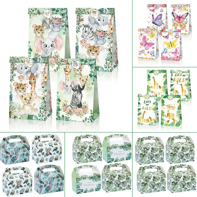 Jungle Safari Animals Candy Boxes Birthday Party Decoration Kids Gift Packaging Box Wild One Thank You Baby Shower Gifts Box Bag
Jungle Safari Animals Candy Boxes Birthday Party Decoration Kids Gift Packaging Box Wild One Thank You Baby Shower Gifts Box Bag