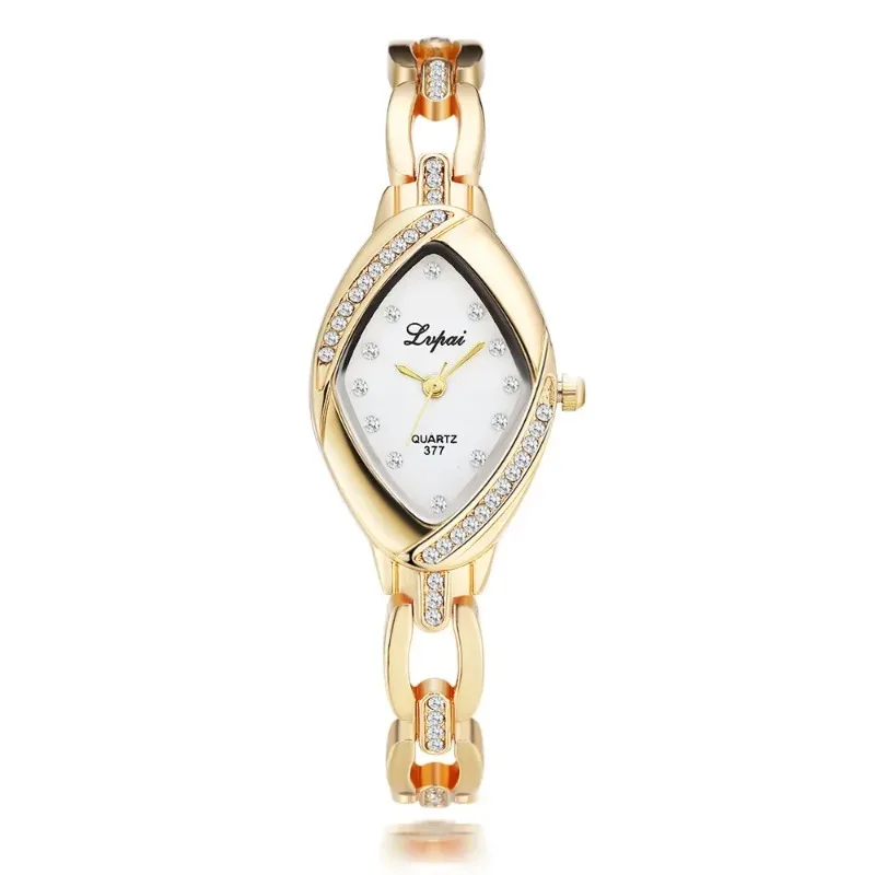 

Luxury Gold Watch Women Rhinestone Watch Ladies Fashion Dress Quartz Watch Reloj Mujer Relogio Feminino Zegarek Damski