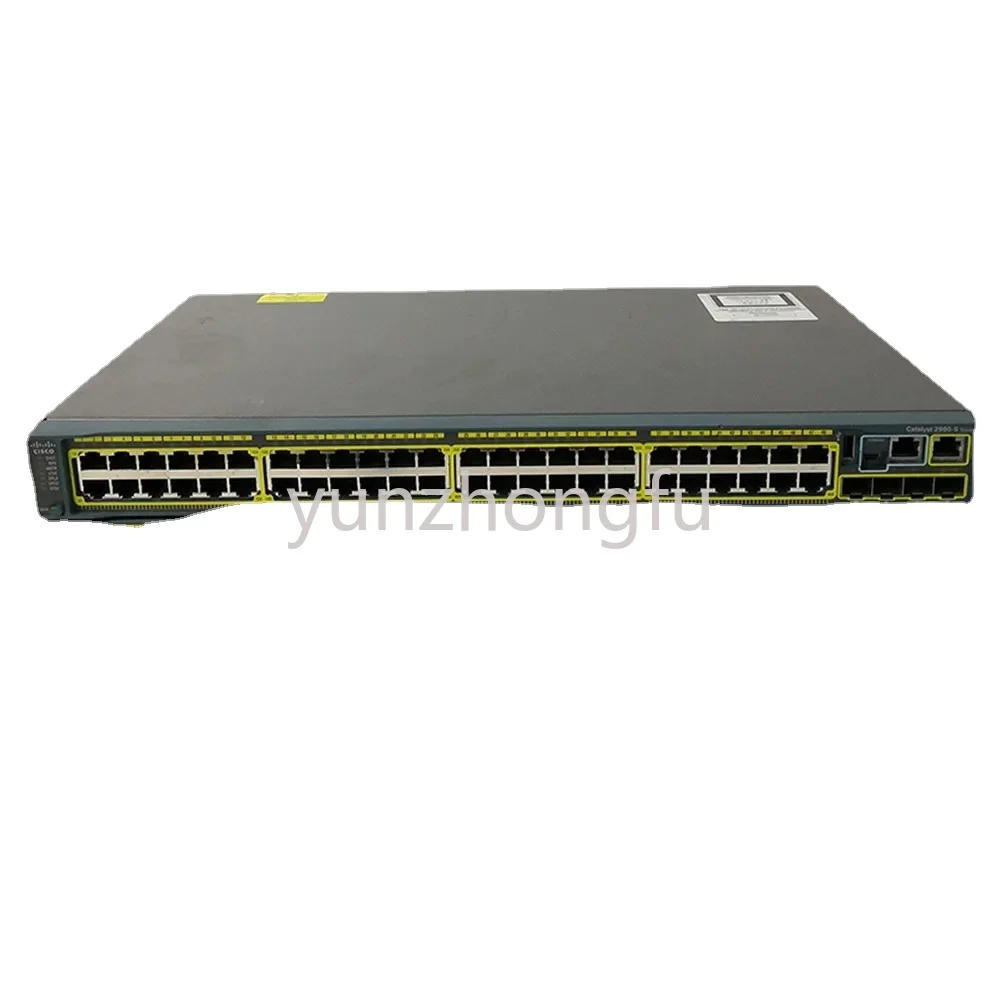 1 шт. для CISCO WS-C2960S-48TS-L 48 порт Gigabit 4SFP, оптический сетевой коммутатор управления портами
1 шт. для CISCO WS-C2960S-48TS-L 48 порт Gigabit 4SFP, оптический сетевой коммутатор управления портами