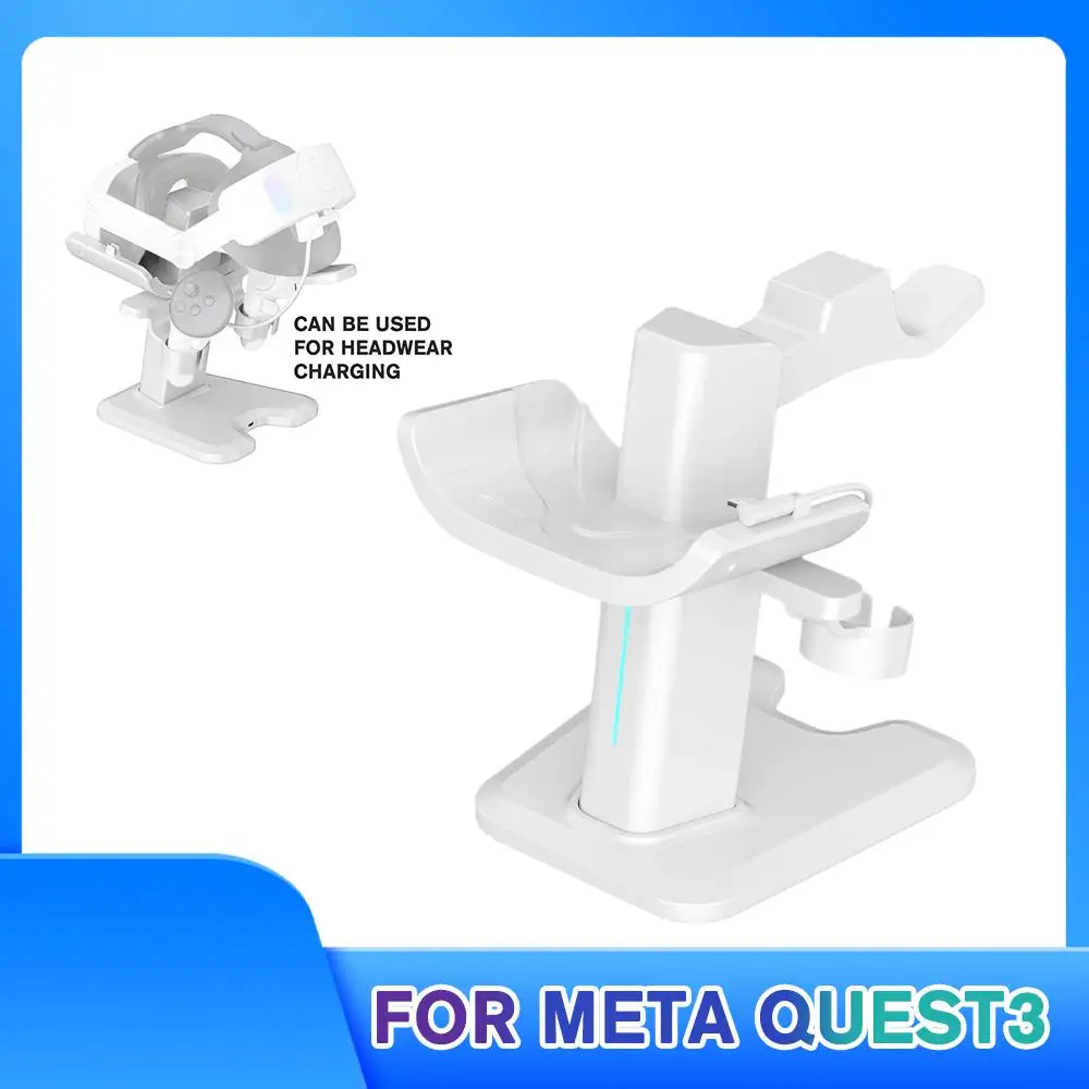 Charging Station Controller Charging Station VR Display Stand With LED Indicator Charging Cable For Meta Quest 3 RGB Light U8Q6
Charging Station Controller Charging Station VR Display Stand With LED Indicator Charging Cable For Meta Quest 3 RGB Light U8Q6