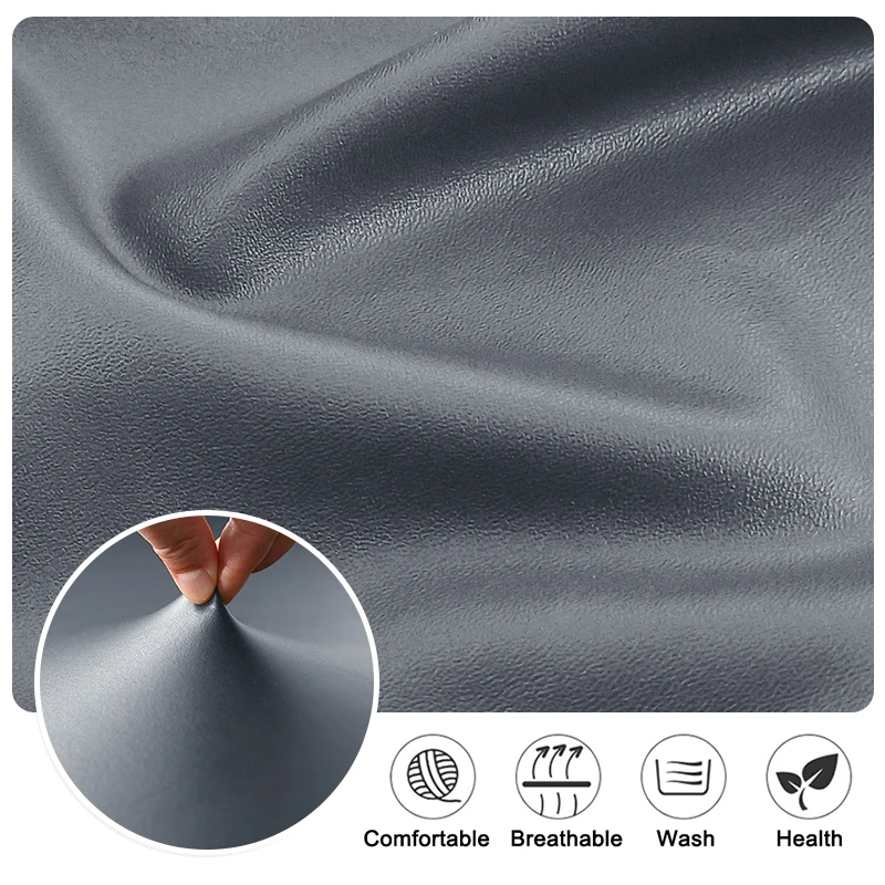 Housse de fauteuil inclinable en PU étanche, couleur unie, pour fauteuil Relax, garçon, 1 siège, pour salon Housse de fauteuil inclinable en PU étanche, couleur unie, pour fauteuil Relax, garçon, 1 siège, pour salon