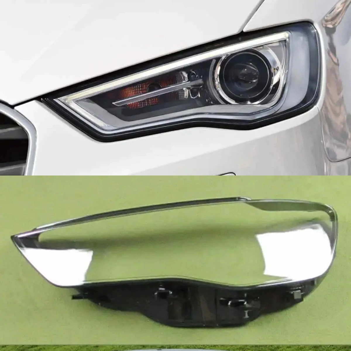 For Audi A3 Headlight Cover Headlamp Shell Headhights Lens Lampshade Transparent Plexiglass 2013 2014 2015 2016
For Audi A3 Headlight Cover Headlamp Shell Headhights Lens Lampshade Transparent Plexiglass 2013 2014 2015 2016