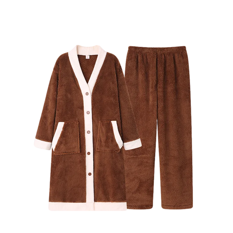 Autumn and Winter Men's Pajamas Pajamas New style velvet coral velvet simple medium length pajamas trousers household clothes
Autumn and Winter Men's Pajamas Pajamas New style velvet coral velvet simple medium length pajamas trousers household clothes