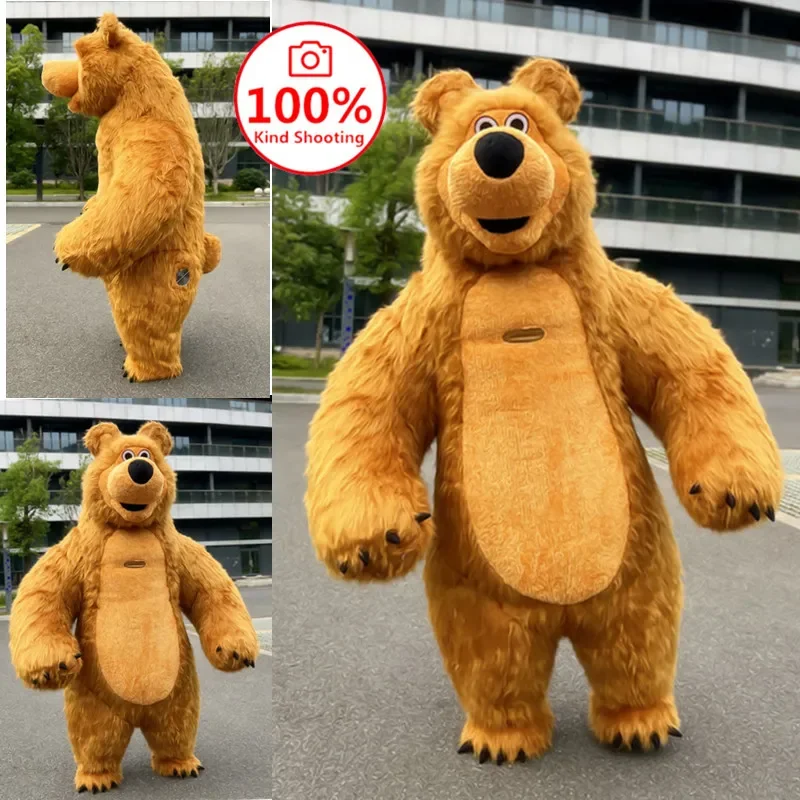 Inflatable Martha Bear Brown Bear Giant Costume Adult Walking Mascot Animal Cartoon Character Strange Costume Halloween Party An
Inflatable Martha Bear Brown Bear Giant Costume Adult Walking Mascot Animal Cartoon Character Strange Costume Halloween Party An
