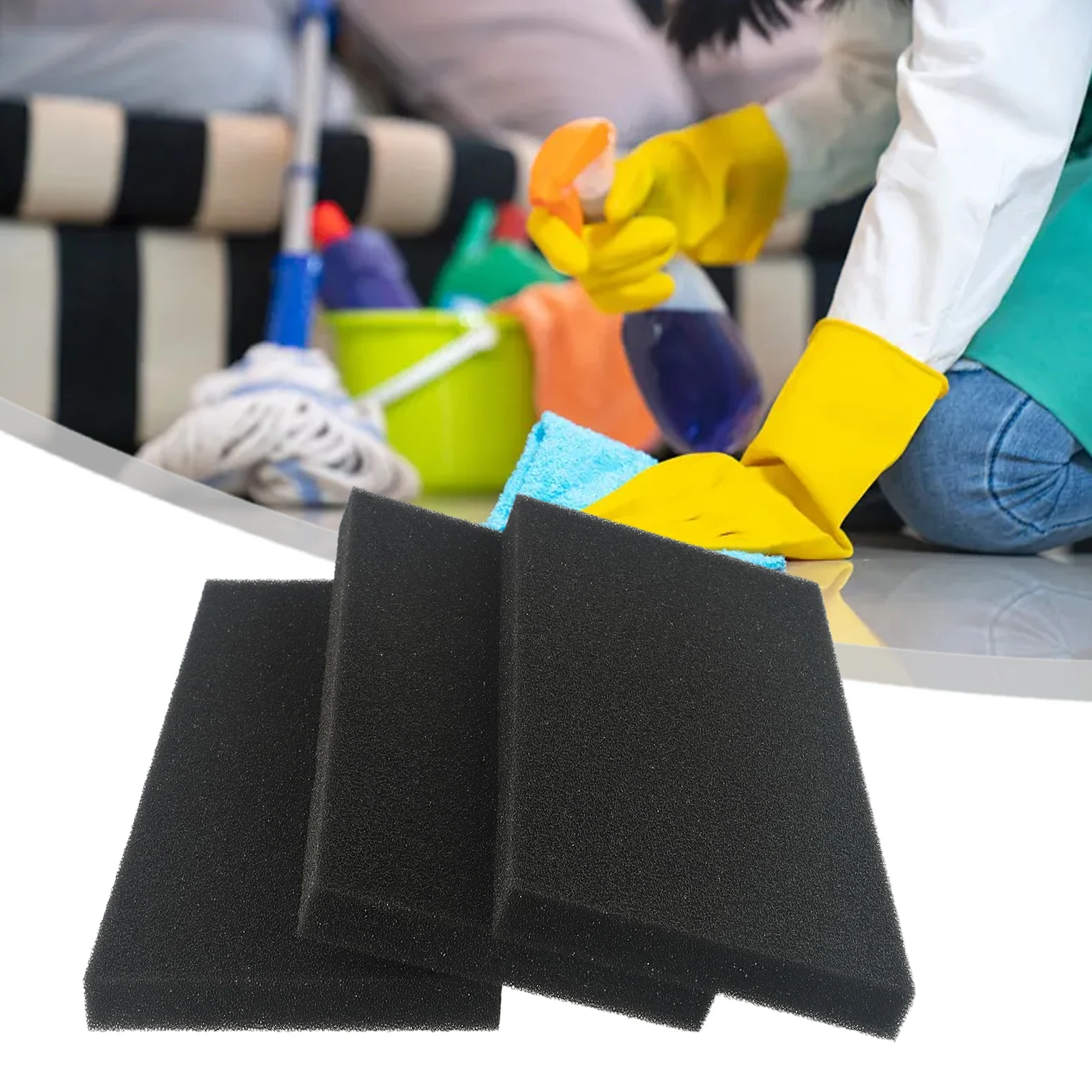 3Pcs Foam Sponge Filter For Gorenje T408HD.W.AU T411HD.W 429410, 628504 Vacuum Cleaner Houhsehold Accessories Parts
3Pcs Foam Sponge Filter For Gorenje T408HD.W.AU T411HD.W 429410, 628504 Vacuum Cleaner Houhsehold Accessories Parts