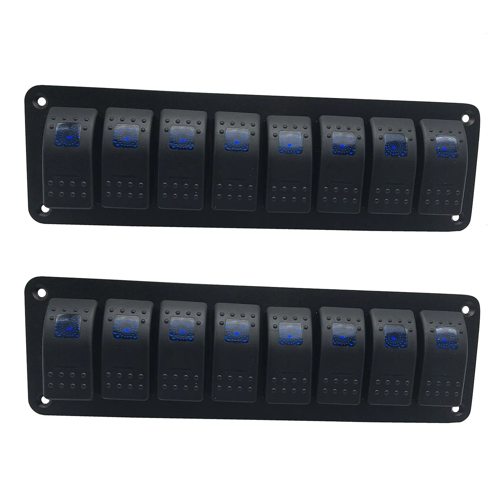 2X Waterproof 8 Gang 2LED Light Rocker Switch Panel Circuit Breaker 12V Boat Marine
2X Waterproof 8 Gang 2LED Light Rocker Switch Panel Circuit Breaker 12V Boat Marine