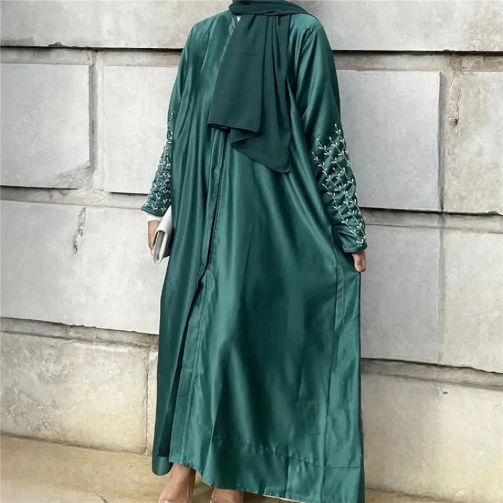 Fashion Beaded Open Abaya Dubai Kaftan Women Muslim Eid Kimono Jalabiya Ramadan Islamic Clothing Arabic Robe Dress Gown Caftan
Fashion Beaded Open Abaya Dubai Kaftan Women Muslim Eid Kimono Jalabiya Ramadan Islamic Clothing Arabic Robe Dress Gown Caftan