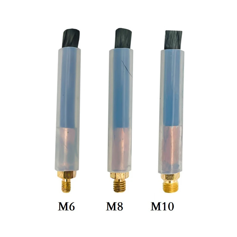 M6 M8 M10 Thread Carbon Fibre Weld Cleaning Brush Used Clean Passivate And Polish Steel Welds After TIG Or MIG Weld Hot Sale
M6 M8 M10 Thread Carbon Fibre Weld Cleaning Brush Used Clean Passivate And Polish Steel Welds After TIG Or MIG Weld Hot Sale