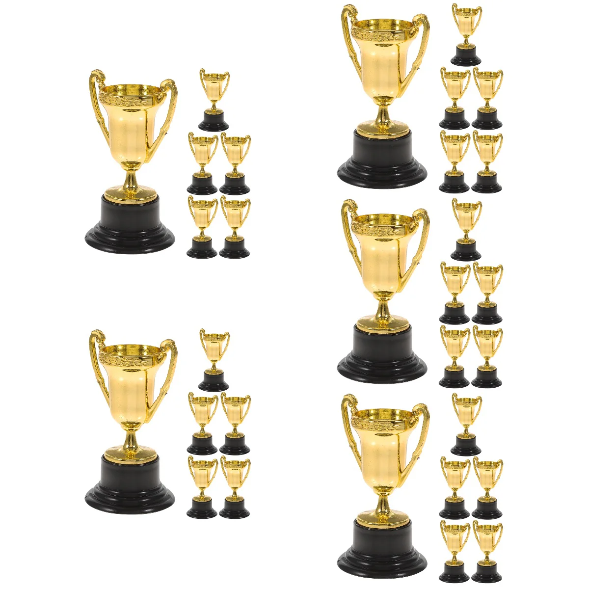 30 pcs Small Trophies Trophy Mini Awards Game Prizes Winner Award Trophies for Kids Gifts
30 pcs Small Trophies Trophy Mini Awards Game Prizes Winner Award Trophies for Kids Gifts