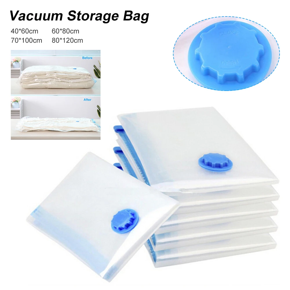 High-quality Vacuum Storage Bag Space Saving Seal Compression Bag For Pillows Sweaters Blankets Clothes Wardrobe Organizer
High-quality Vacuum Storage Bag Space Saving Seal Compression Bag For Pillows Sweaters Blankets Clothes Wardrobe Organizer