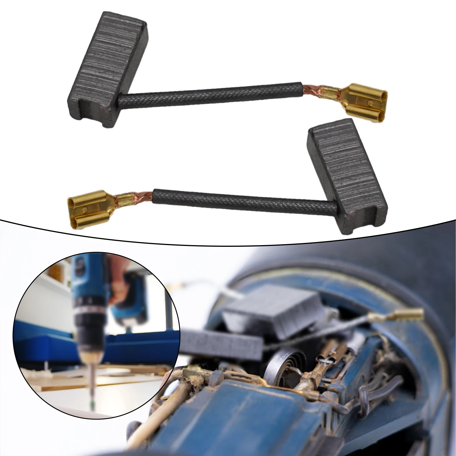 Сменные угольные щетки для аккумуляторной дрели, совместимы с GBH36V LI GBH36VF LI 11536 VSR
Сменные угольные щетки для аккумуляторной дрели, совместимы с GBH36V LI GBH36VF LI 11536 VSR