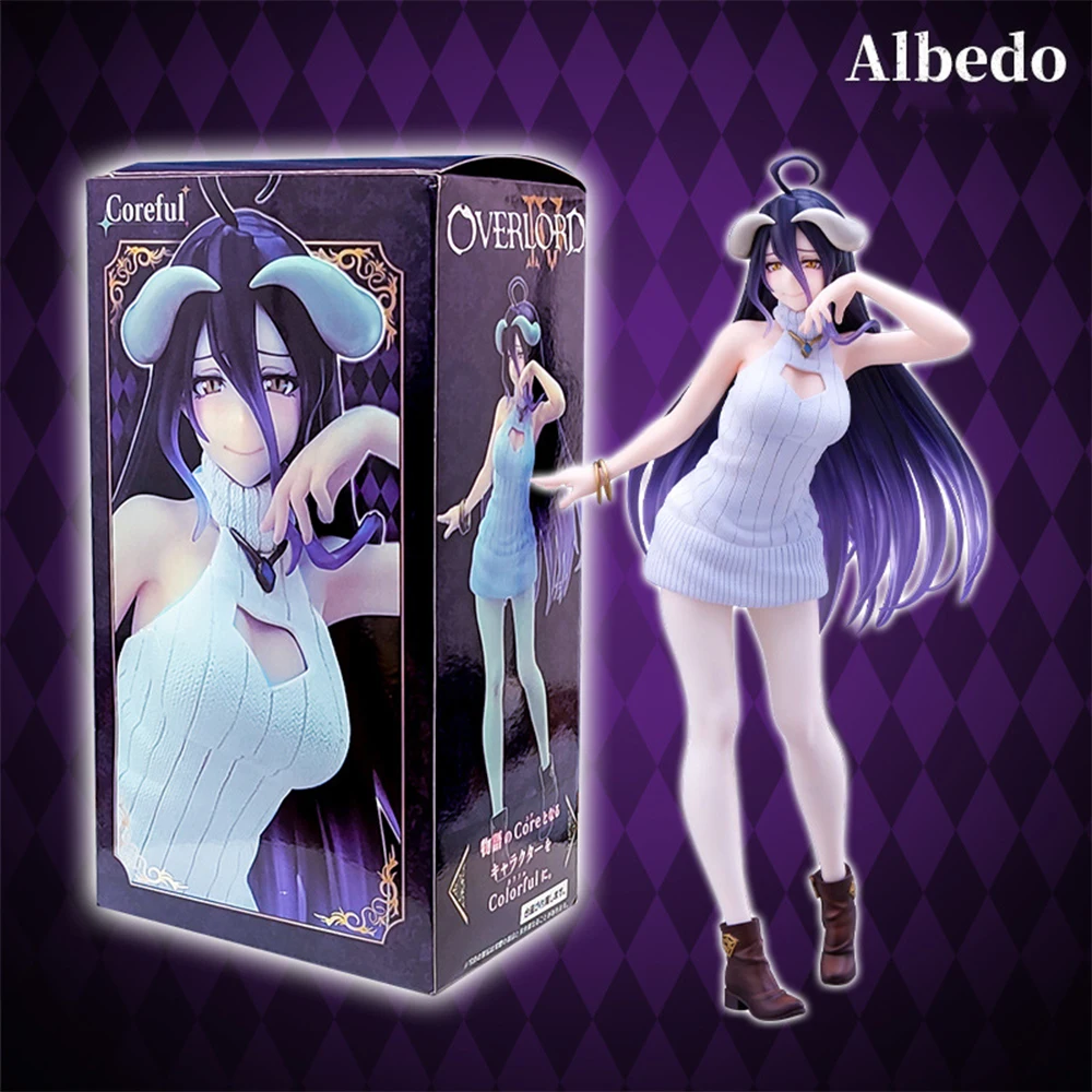 22cm Overlord Succubus Albedo Sexy Anime Girl Knitted Dress Figure Model PVC Collection of Ornaments Doll Toy Boy Gift
22cm Overlord Succubus Albedo Sexy Anime Girl Knitted Dress Figure Model PVC Collection of Ornaments Doll Toy Boy Gift