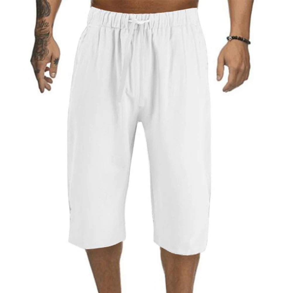 Capri Trousers Mens Shorts 3/4 Length Breathable Casual Baggy Comfortable Drawstring Elastic Waist L-3XL Pants
Capri Trousers Mens Shorts 3/4 Length Breathable Casual Baggy Comfortable Drawstring Elastic Waist L-3XL Pants