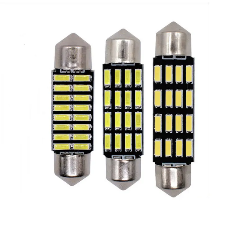 36/39/41mm LED Bulb Bright double - pointed reading lamp 5W Super Bright 4014 16SMD Interior Doom Lamp
36/39/41mm LED Bulb Bright double - pointed reading lamp 5W Super Bright 4014 16SMD Interior Doom Lamp