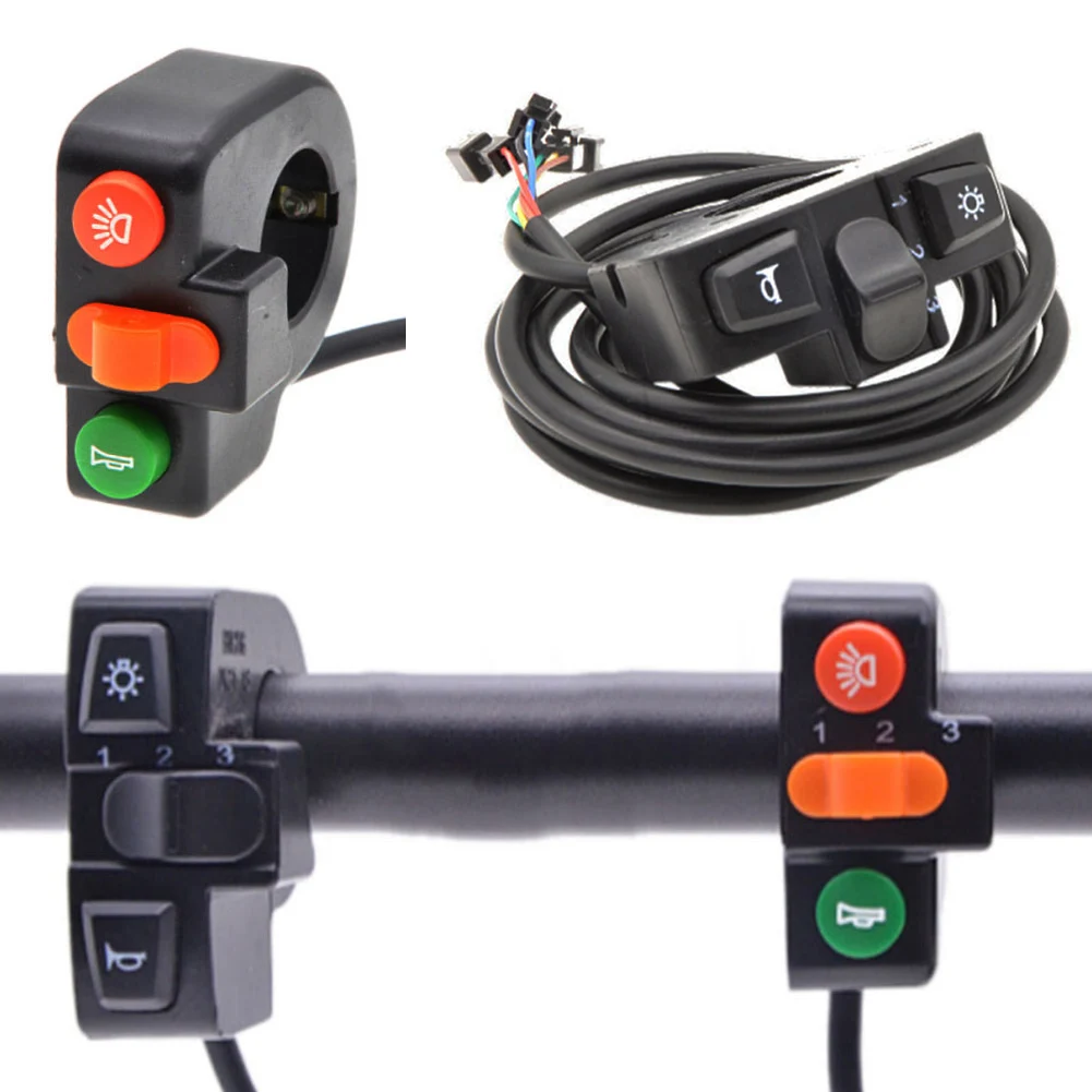 3 In 1 Ebike Motorcycle 7/8 Handlebar Horn Turn Signal Head Light Beam Switch Button Handlebar Horn Turn Signal Head Light
3 In 1 Ebike Motorcycle 7/8 Handlebar Horn Turn Signal Head Light Beam Switch Button Handlebar Horn Turn Signal Head Light
