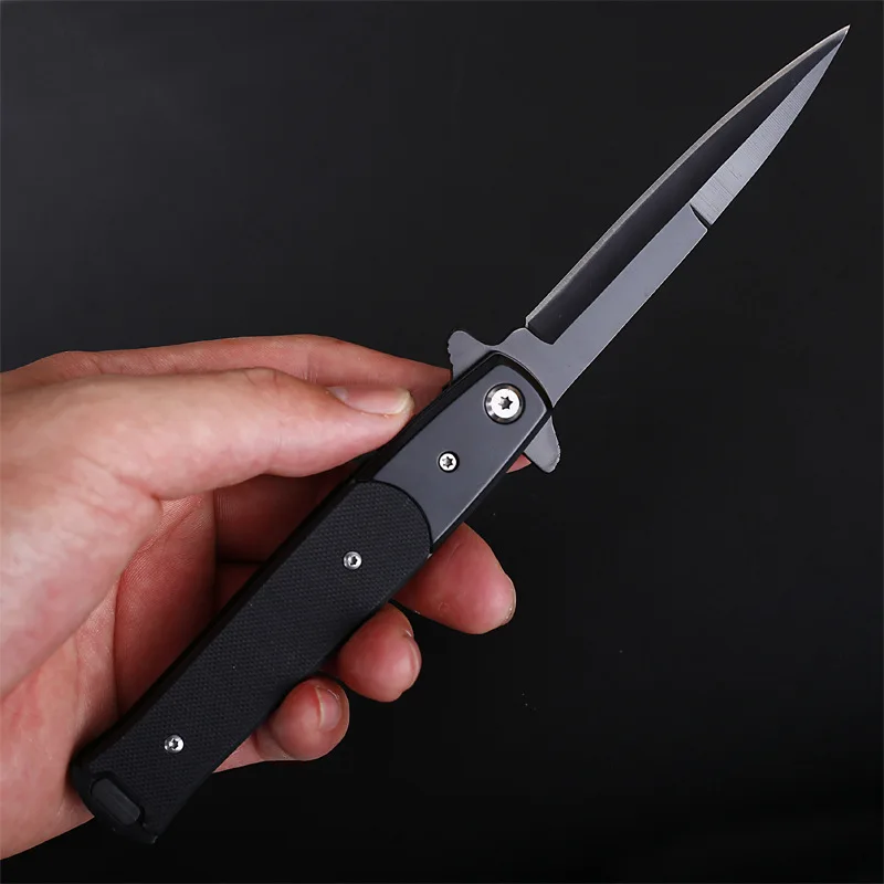 Practical Outdoor Tactics Multifunctional Folding Knife Wilderness Survival Hunting Knife Outdoor Knife Portable Knife
Practical Outdoor Tactics Multifunctional Folding Knife Wilderness Survival Hunting Knife Outdoor Knife Portable Knife