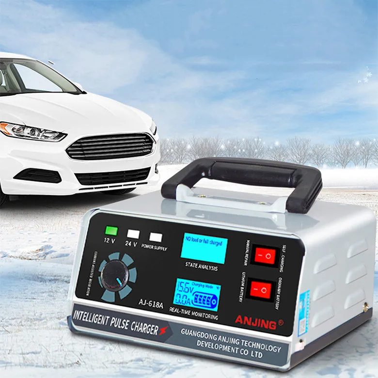 Smart Battery Charger 12V/24V Automotive Battery Charger 400W Trickle Smart Pulse Repair For Car Truck Boat Motorcycle
Smart Battery Charger 12V/24V Automotive Battery Charger 400W Trickle Smart Pulse Repair For Car Truck Boat Motorcycle