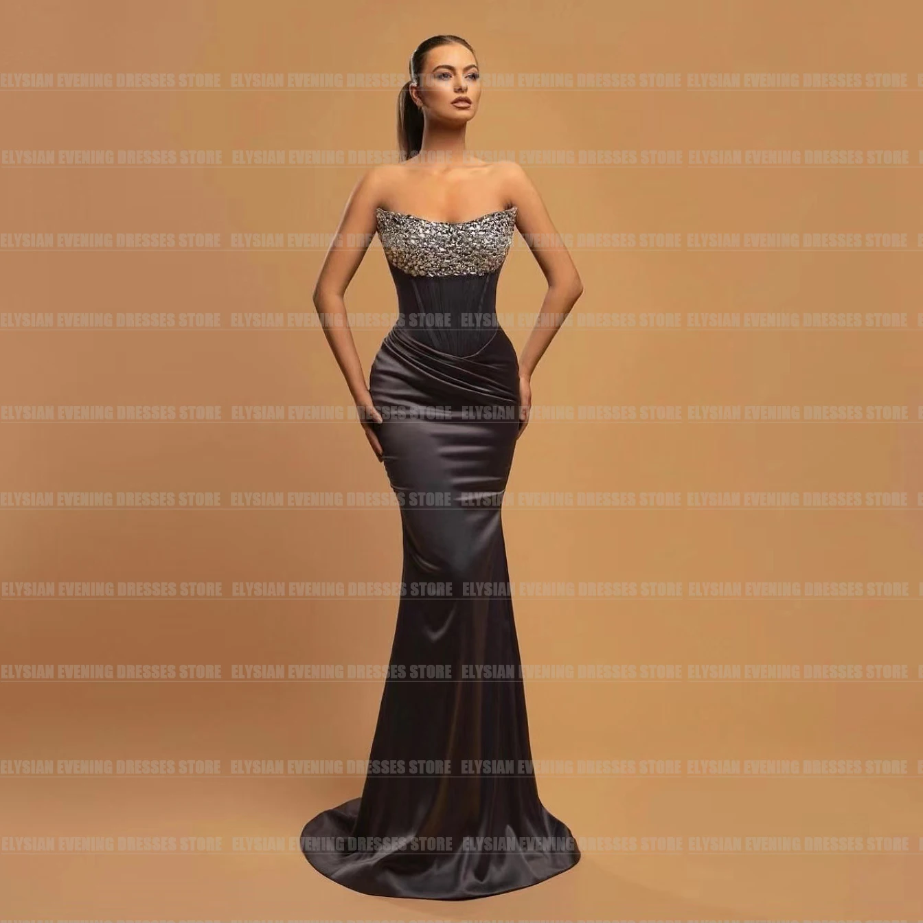 Gentle Sexy Beads Evening Dresses Mermaid Sparkle Boat Neck Sequined Beach Party Prom Gowns Formal 2024 Vestidos вечернее платье
Gentle Sexy Beads Evening Dresses Mermaid Sparkle Boat Neck Sequined Beach Party Prom Gowns Formal 2024 Vestidos вечернее платье