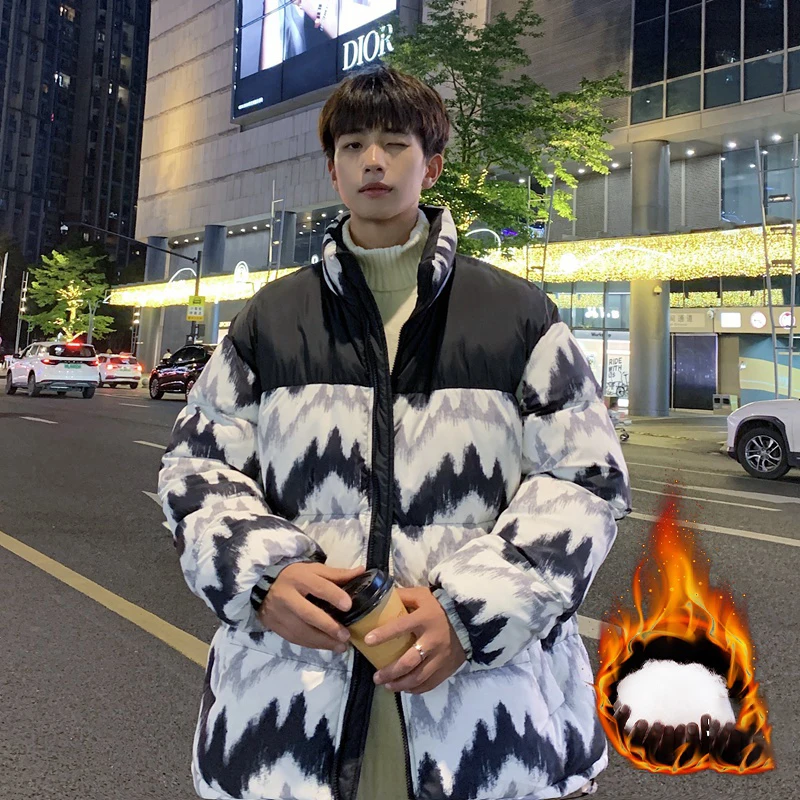 Classic Winter Snow Cotton Jackets Warm Men Women Comfortable Padded Thickened Down Jackets Fashion Unisex Teens Print Clothes
Classic Winter Snow Cotton Jackets Warm Men Women Comfortable Padded Thickened Down Jackets Fashion Unisex Teens Print Clothes