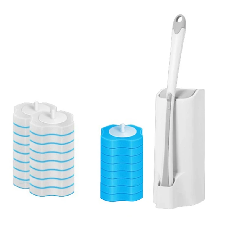 1Set Toilet Brush Handle Cleaner Toilet Brush With 24 Count Toilet Refills Pads Disposable Toilet Bowl Brush
1Set Toilet Brush Handle Cleaner Toilet Brush With 24 Count Toilet Refills Pads Disposable Toilet Bowl Brush
