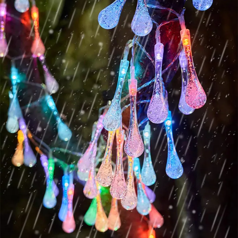 3M/6M/10M LED Water Drops String Lights Fairy New Year Holiday Christmas Decoracion Wedding Party Outdoor Garland Garden Navidad
3M/6M/10M LED Water Drops String Lights Fairy New Year Holiday Christmas Decoracion Wedding Party Outdoor Garland Garden Navidad