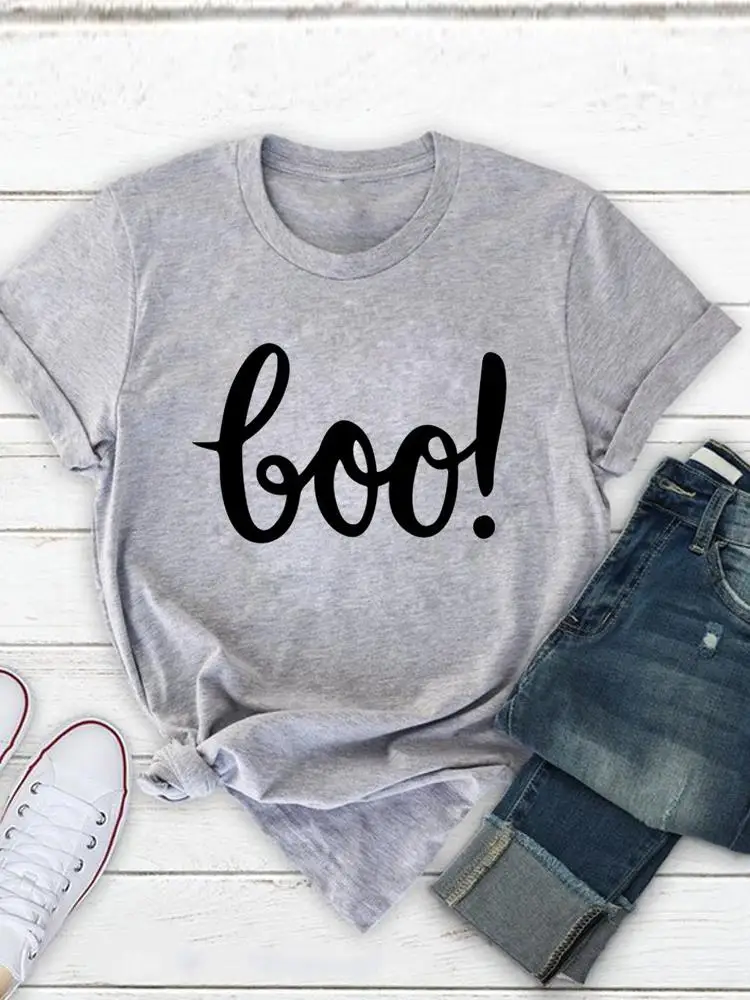 Letter Style Lovely Trend Women T Shirt Fall Autumn O-neck Clothing Halloween Thanksgiving Print Top Lady Graphic Tee T-shirt
Letter Style Lovely Trend Women T Shirt Fall Autumn O-neck Clothing Halloween Thanksgiving Print Top Lady Graphic Tee T-shirt