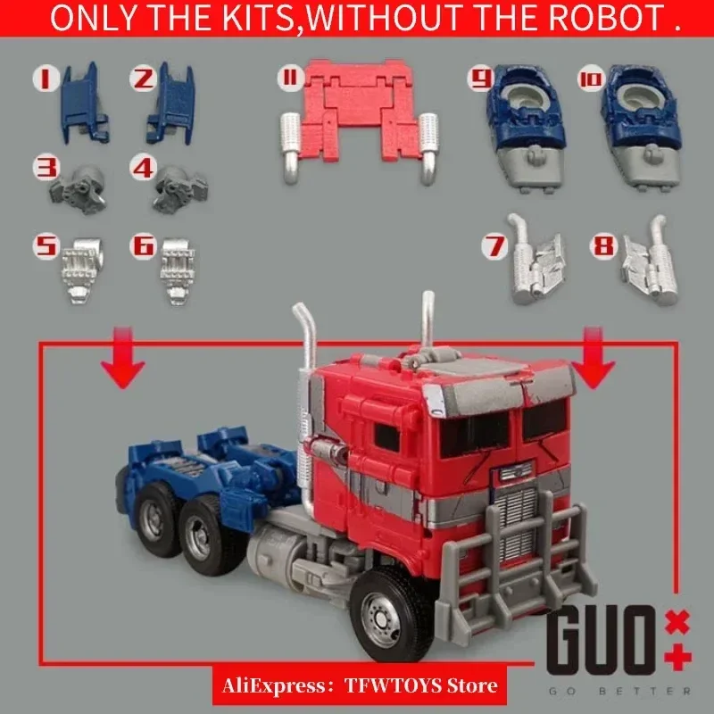 

Accessories For SS102 Optimus Prime Filler Parts Chimney And Foot Upgrade Kit For SS102 Op Commander-GO BETTER