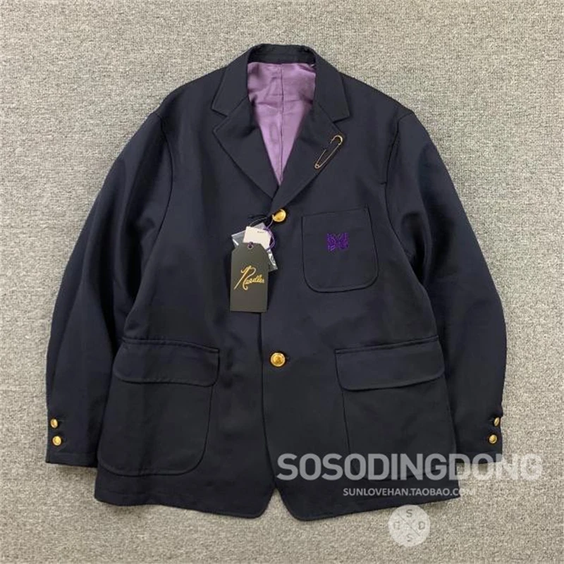 2023ss Needles Jackets Men Women 1:1 Best Quality Purple Stripe Butterfly Embroidery AWGE Track Jacket Coats
2023ss Needles Jackets Men Women 1:1 Best Quality Purple Stripe Butterfly Embroidery AWGE Track Jacket Coats