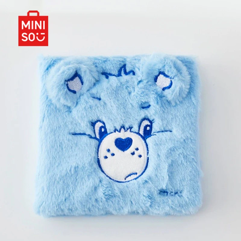 

Miniso Care медведи плюшевые рандомные аниме мультфильм милый Радужный медведь плюшевая вышивка студенческие Книжки записные книжки подарок для девочек игрушки