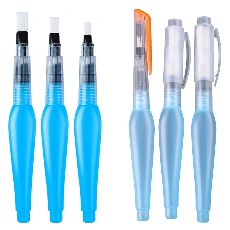 3/6Pcs Fine Water Brush Pen Set Oil Pen for Aquarelle Watercolor Painting Dropship
3/6Pcs Fine Water Brush Pen Set Oil Pen for Aquarelle Watercolor Painting Dropship