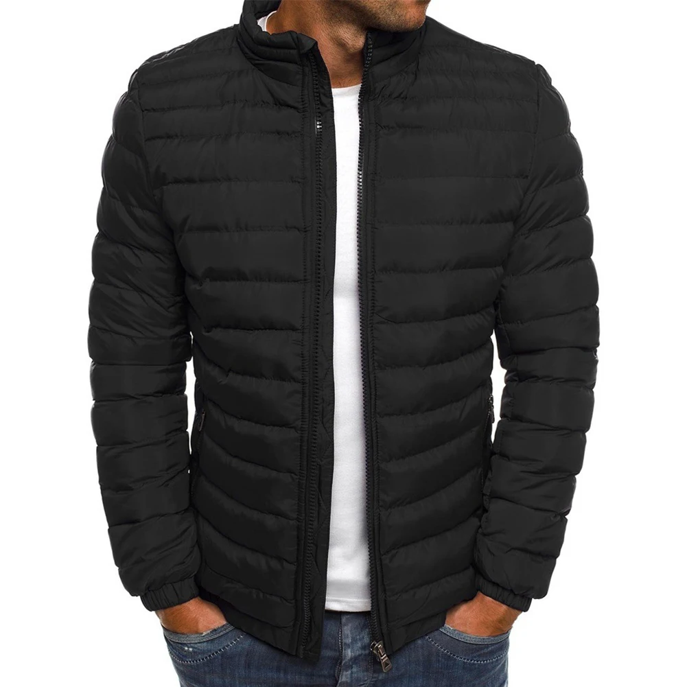 New Men's Winter Warm Parkas Coat Outdoor Casual Solid Color Stand Collar Puffer Zip Up Jacket Quilted Padded Coat Overcoats
New Men's Winter Warm Parkas Coat Outdoor Casual Solid Color Stand Collar Puffer Zip Up Jacket Quilted Padded Coat Overcoats