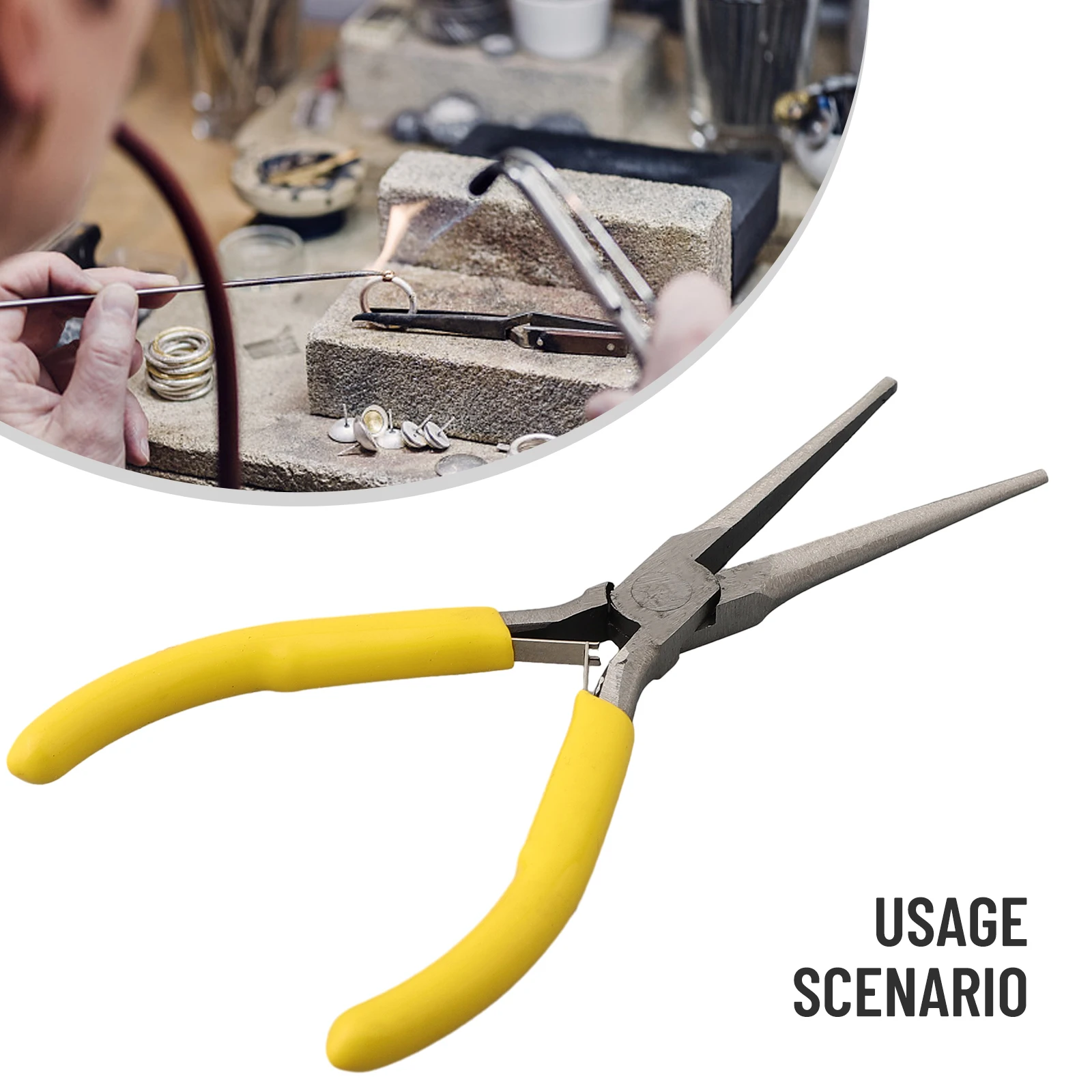 Jewelry Pliers Tools Equipment Kit Long Needle Round Nose Cutting Wire Pliers Multifunctional Hand Tools For Jewelry Making
Jewelry Pliers Tools Equipment Kit Long Needle Round Nose Cutting Wire Pliers Multifunctional Hand Tools For Jewelry Making