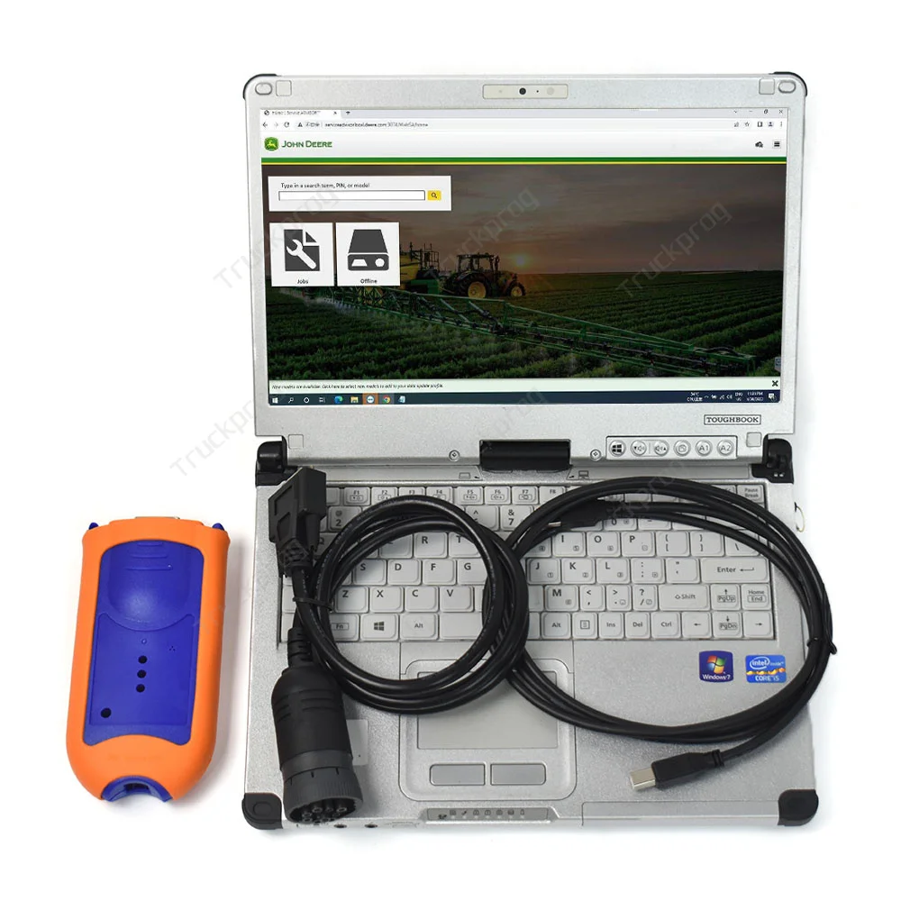 

EDL V2 with C2 laptop V5.3 AG Edl v2 diagnostic tool Agriculture Construction and Forestry Forklift diagnostic scanner tool