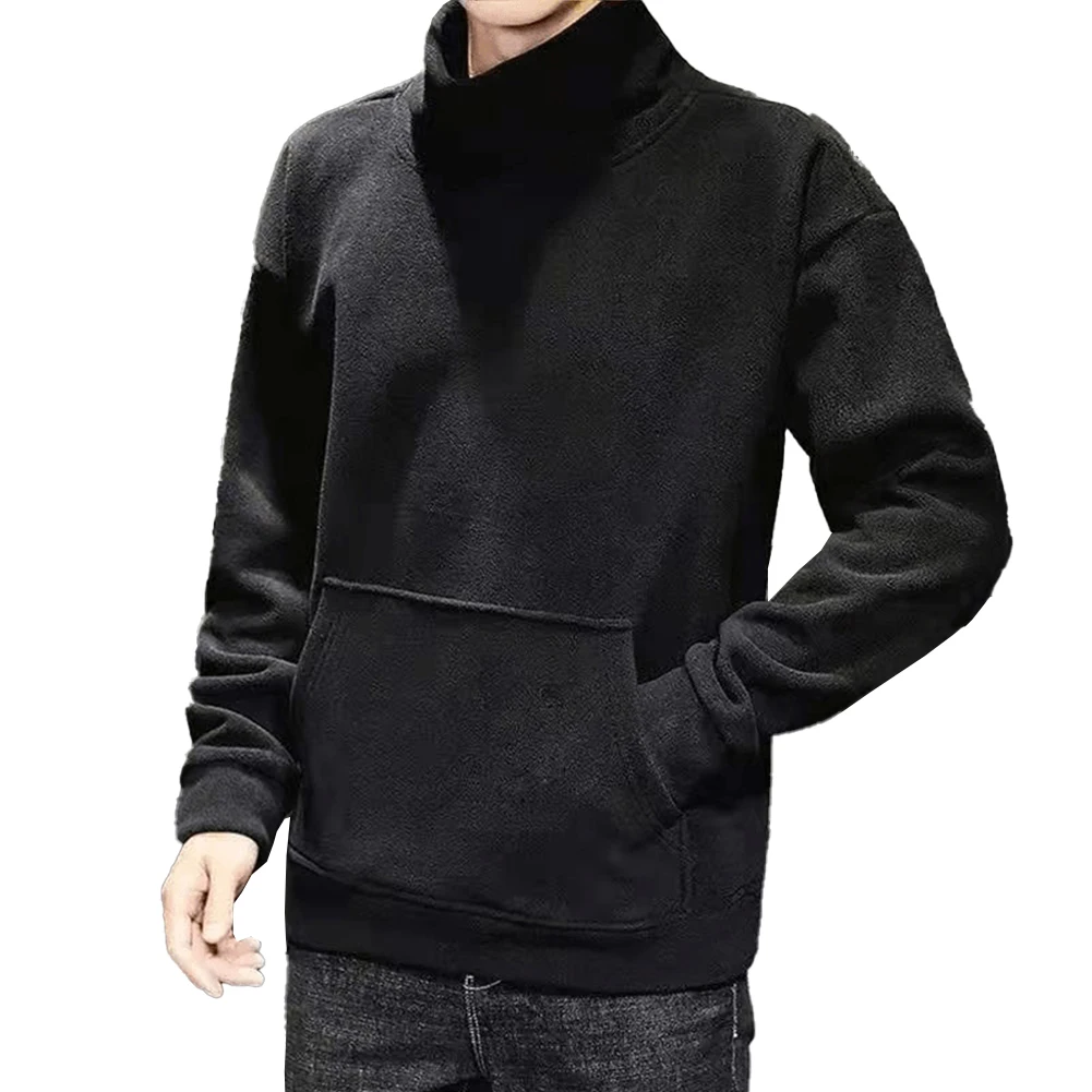 

Доступная брендовая Новая модная Толстовка пуловер с длинным рукавом флисовый пуловер Топы водолазка зимний теплый