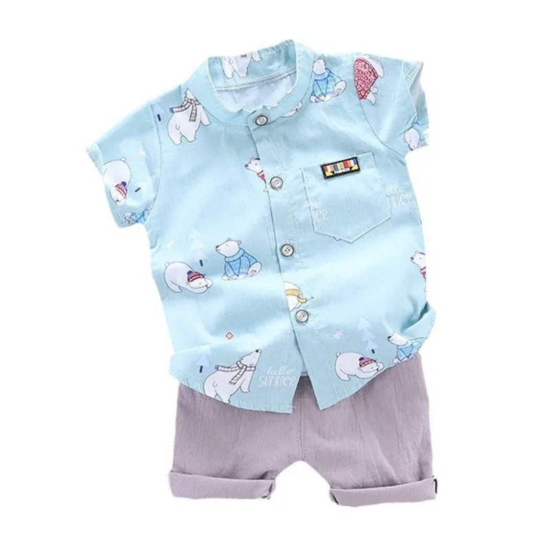 New Summer Baby Clothes Suit Children Boys Casual Shirt Shorts 2Pcs/Sets Toddler Clothing Infant Cartoon Costume Kids Tracksuits
New Summer Baby Clothes Suit Children Boys Casual Shirt Shorts 2Pcs/Sets Toddler Clothing Infant Cartoon Costume Kids Tracksuits