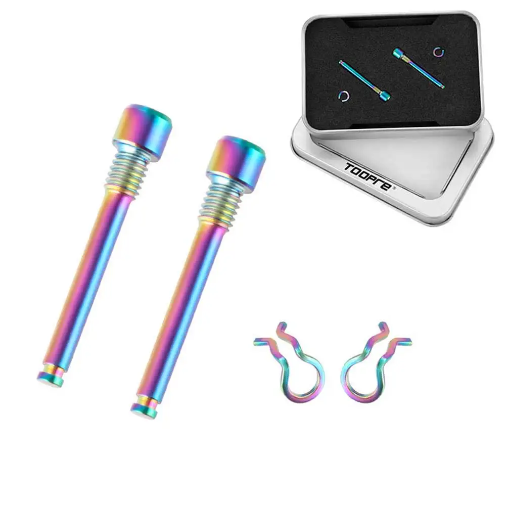 Bike Parts Threaded Pin Bike Hydraulic Disc Bolts Screws Brake Pad Brake Plugs Oil Dish TC4 Titanium Alloy Thread Pins
Bike Parts Threaded Pin Bike Hydraulic Disc Bolts Screws Brake Pad Brake Plugs Oil Dish TC4 Titanium Alloy Thread Pins