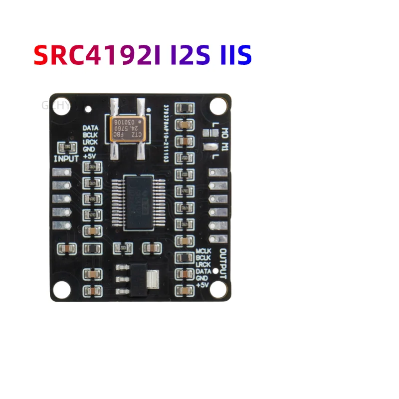 SRC4192I I2S IIS преобразование частоты дискретизации Асинхронный модуль расширения CSR8675 Bluetooth 3 к 4 провода mclk
SRC4192I I2S IIS преобразование частоты дискретизации Асинхронный модуль расширения CSR8675 Bluetooth 3 к 4 провода mclk