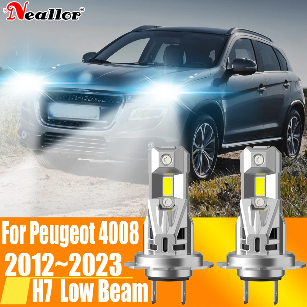 2 шт., Автомобильные светодиодные лампы H7 Canbus H18 6000K 12 В 55 Вт для Peugeot 4008 2012 ~ 2023
2 шт., Автомобильные светодиодные лампы H7 Canbus H18 6000K 12 В 55 Вт для Peugeot 4008 2012 ~ 2023