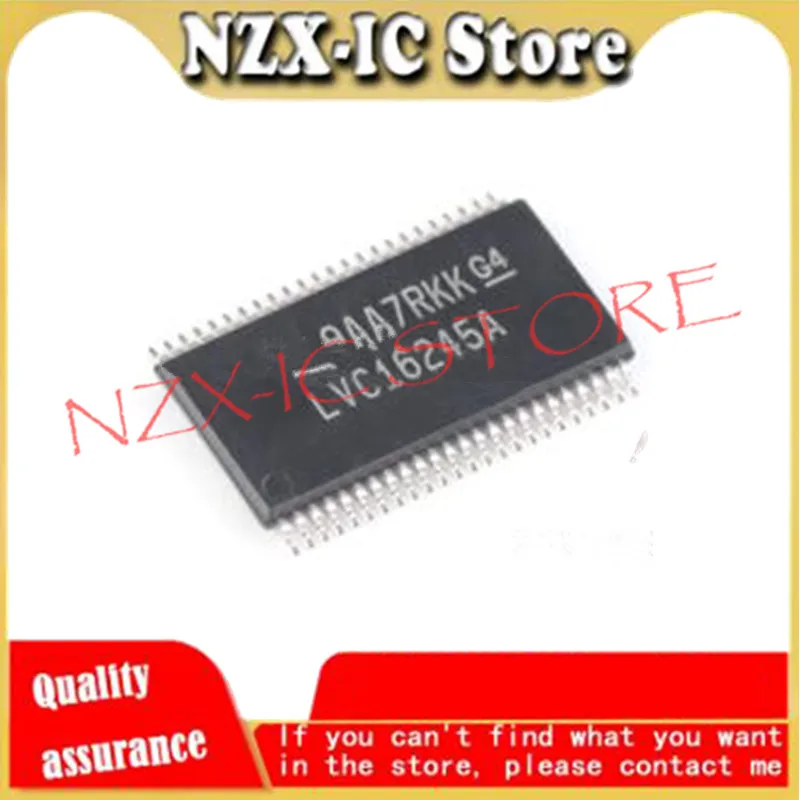 5PCS/LOT Original authentic SN74LVC16245ADGGR TSOP-48 three-state output 16-bit bus transceiver chip
5PCS/LOT Original authentic SN74LVC16245ADGGR TSOP-48 three-state output 16-bit bus transceiver chip