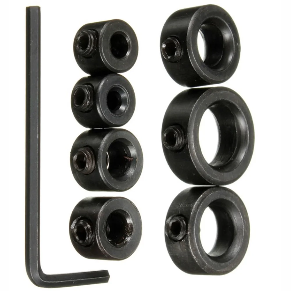 7Pcs 3-12mm Drill Bit Depth Stop Collar Ring Positioner Spacing Ring Locator Woodworking Drill Bit Hex Wrench Power Tool
7Pcs 3-12mm Drill Bit Depth Stop Collar Ring Positioner Spacing Ring Locator Woodworking Drill Bit Hex Wrench Power Tool