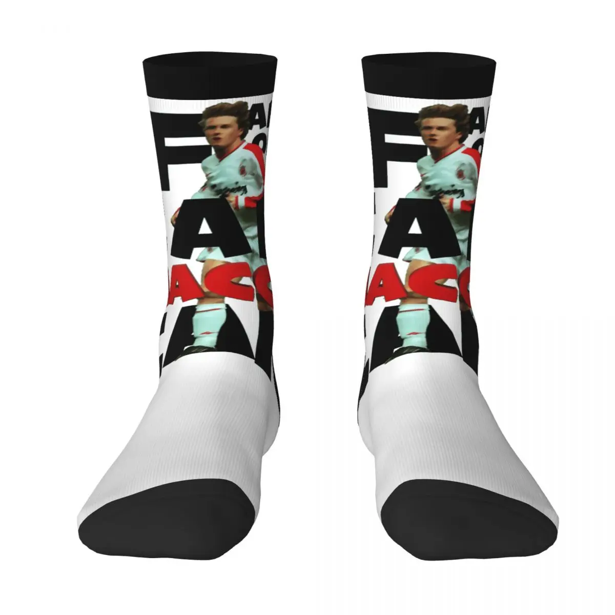

U.K. Stevess And McManamanss 4 Football Gift Stocking Novelty BEST TO BUY Contrast color Knapsack Funny Novelty Elastic Socks