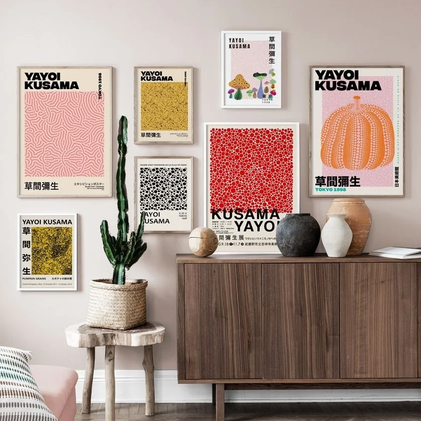 Yayoi Kusama Pumpkin Abstract Nordic Posters And Prints Modern Wall Art Canvas Painting Gallery Decor Pictures For Living Room
Yayoi Kusama Pumpkin Abstract Nordic Posters And Prints Modern Wall Art Canvas Painting Gallery Decor Pictures For Living Room